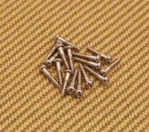 GS-0006-001 (16) Nickel 1/2" Tuner Mounting Machine Head Screws 