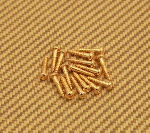 GS-0006-002 16 Tuner Machine Head Mounting Screws  Gold Guitar Or Bass