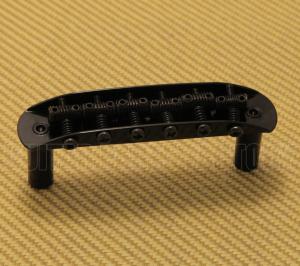 SB-0210-003 Black Bridge Threaded Saddles Fender Jaguar/Jazzmaster® Guitar