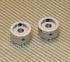 006-0914-000 Genuine Gretsch Metal Chrome G Knob Guitar Bass Japan 0060914000