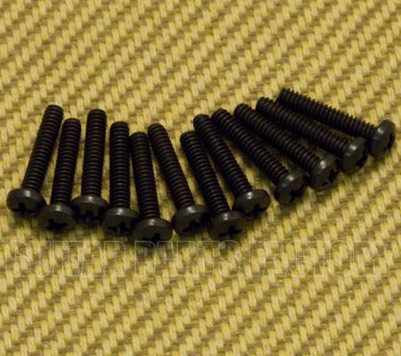 001-5627-049 Fender 400/400H Bassman Amp Part Mounting Screws Black Phillips 6-32x5/8