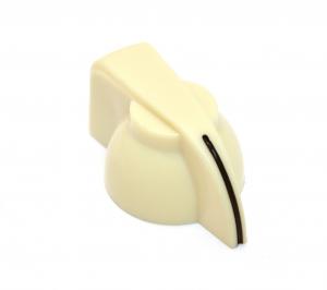 P-300C Cream Chicken Head Knob for Solid Shaft