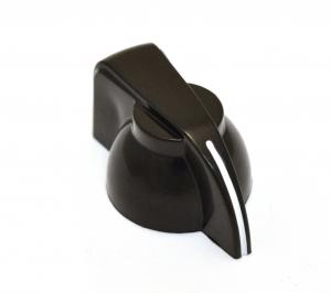 P-300BLK (1) Black Chicken Head Knob For Solid Shaft