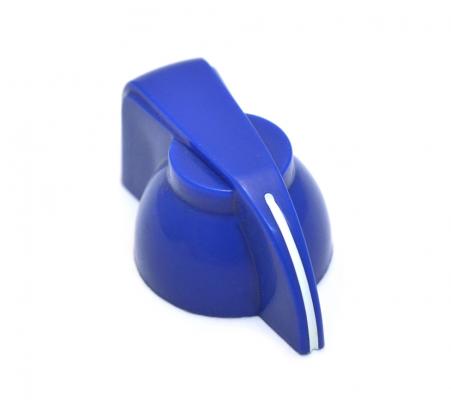 P-300B Blue Chicken Head Knob for Solid Shaft