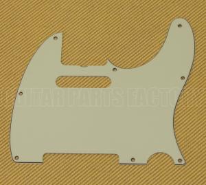 005-6077-000 Fender '62 Custom '60s Telecaster/Tele 3-ply Mint Notch Pickguard 0056077000