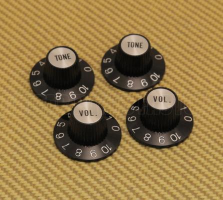 PK-0140-USAS Silver Black Witch Hat Knob Set for USA CTS