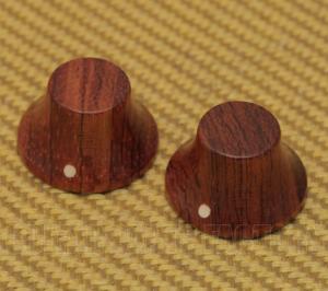 PK-3197-0B0 (2) Bubinga Wood Bell Knobs