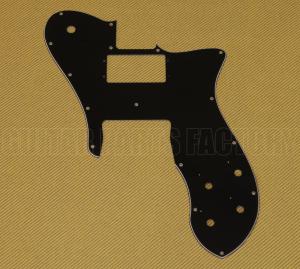 005-4523-049 Fender 3-Ply Black '72 Tele Custom Pickguard 0054523049