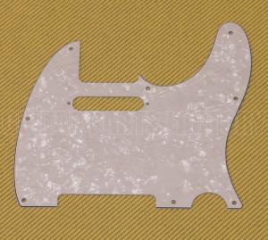 099-2150-000 Fender White Pearloid Standard Tele Pickguard 0992150000