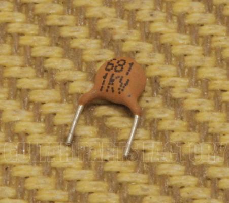 001-1435-002 Genuine Fender 680pF Capacitor