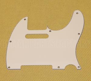 PG-0562-050 3-Ply Parchment Pickguard for Standard Tele/Telecaster