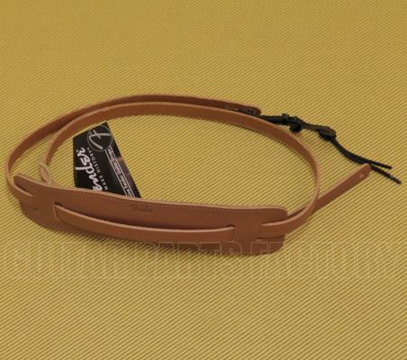 099-0664-021 Genuine Fender Natural Deluxe Vintage Padded Guitar/Bass Strap 0990664021