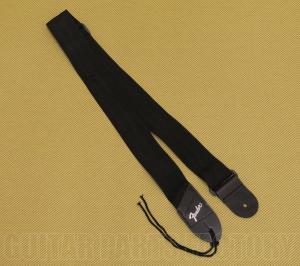 099-0606-049S Genuine Fender Black/Silver Logo Pick Pouch Strap for Guitar/Bass 0990606049S