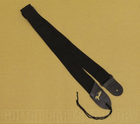 099-0606-049G Genuine Fender Black/Gold Logo Pick Pouch Strap for Guitar/Bass 0990606049G