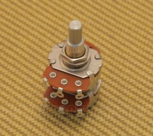 009-1532-000 Alpha A500k Dual Solid Shaft Potentiometer RVA2X500KA