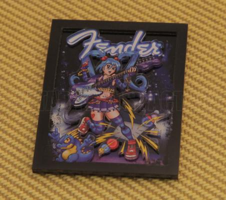 910-0310-000 Fender Guitar Anime Princess 3D Magnet 9100310000