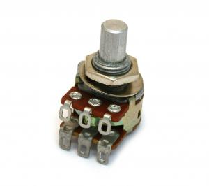 005-6097-000 Genuine Fender 500K Solid Shaft Pan Pot Deluxe Bass Potentiometer 0056097000