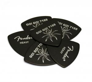 GO-GO-7188 (6) Fender Heavy GO!GO! 7188 Spider Picks Guitar/Bass