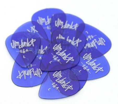 DUNLOP GELS LIGHT/BLUE GUITAR PICKS