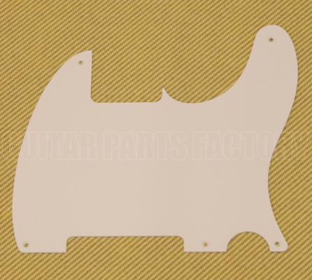 PG-0567-051 Parchment 1-ply No Hole Pickguard Vintage Fender Esquire/Tele