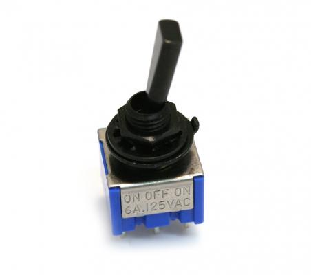 EP-0082-003 Black Mini Switch On-Off-On for Guitar/Bass