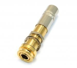 EP-4PJ-G (1) Gold 4-pin Endpin Jack for Acoustic Guitar