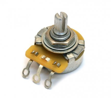 EP-4385-L00 (1) Left Hand CTS 250K Audio Split Shaft Potentiometer Lefty For Guitar