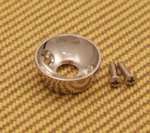 AP-5270-001 Electrosocket Retrofit Round Nickel Jack Plate For Fender Tele 