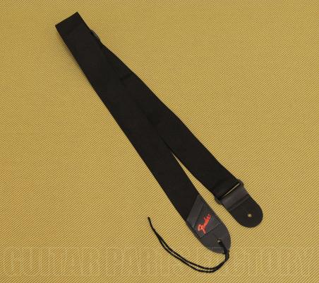 099-0606-049R Genuine Fender Black/Red Logo Pick Pouch Strap for Guitar/Bass 0990606049R