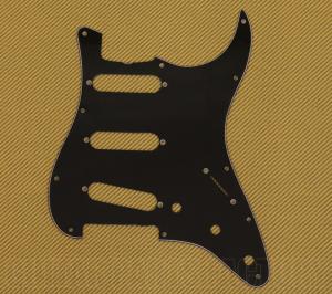 099-1345-000 Genuine Fender '62 Stratocaster Guitar Pickguard 3-Ply Black 0991345000