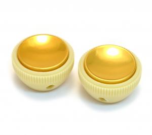 PK-3280-000 Set of 2 Vintage Style Teacup Knobs for Hofner Guitar or Bass