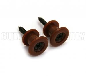 GSP-BR Grover Plastic Brown Strap Buttons