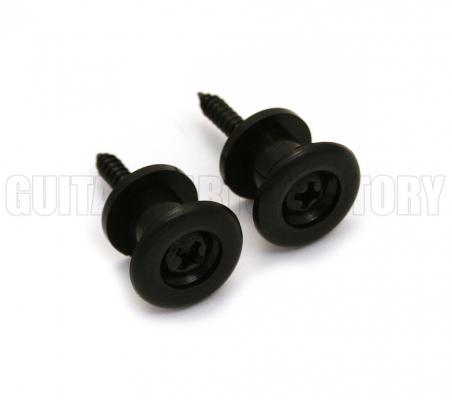 GSP-B Grover Plastic Black Strap Buttons