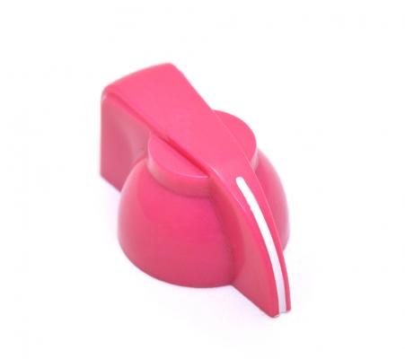 P-300HP Hot Pink Chicken Head Knob for Solid Shaft