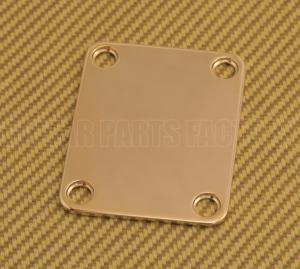 ENP4-G Aftermarket Gold Standard 4-Bolt Neckplate For Fender Guitar & Bass