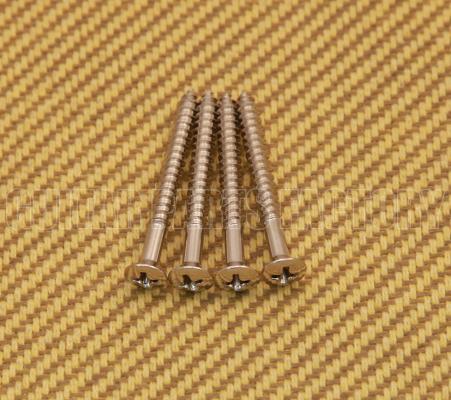 SCR-IN-N (4) Nickel Short Neck Screws #8 x 1-1/2"