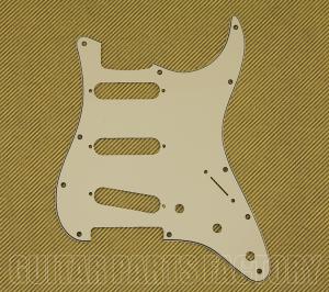 099-1374-000 Fender 3-Ply Parchment Standard Strat Pickguard 0991374000