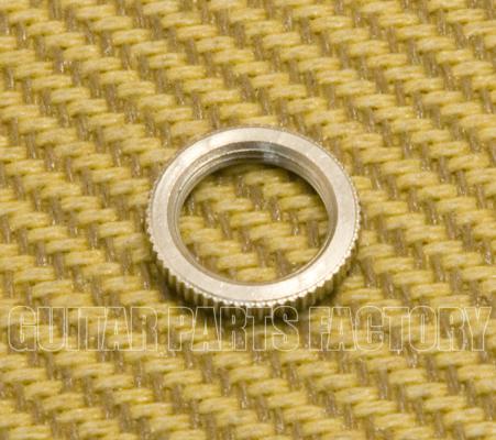 W-SC-W09 Nickel Switchcraft Threaded Nut for Toggle Switch