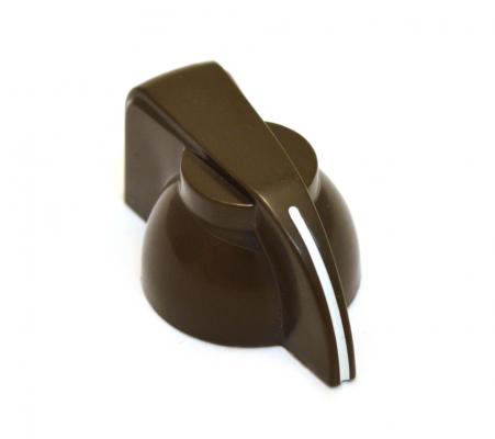 CHK-700BN (1) Dark Brown Chicken Head Knob for Split Shaft