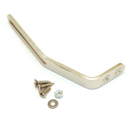 AP-0628-001 Nickel Pickguard Bracket for Thick Archtop