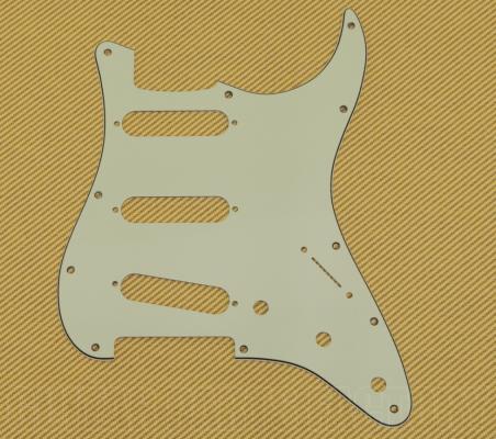 099-2144-000 Genuine Fender Mint Strat/Stratocaster Guitar Standard Pickguard 0992144000