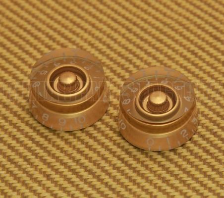 PK-MSI-G (2) Gold Metric Speed Knobs for Import Guitars