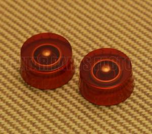 PK-MSI-A (2) Amber Metric Speed Knobs for Import Guitars