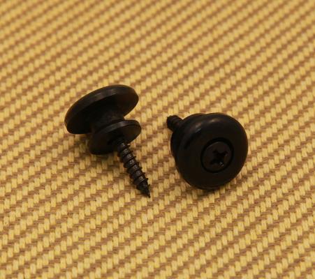 EOSB-B Black Large Oversized Guitar/Bass Strap Buttons