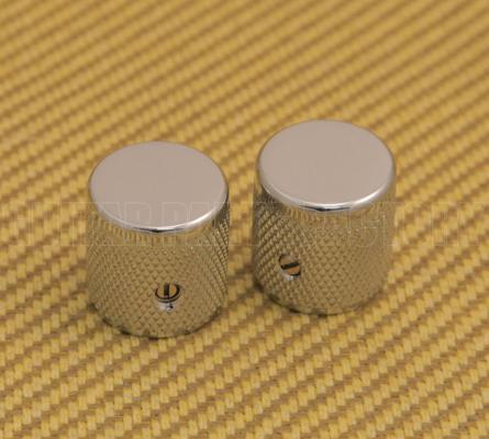 009-4057-049 (2) Genuine Fender Guitar Pure Vintage '58 Knurled Telecaster Knobs 