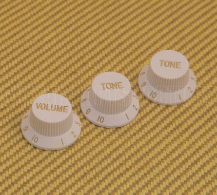 007-3863-000 Set of 3 Squier Bullet Strat Knobs VTT 0073863000