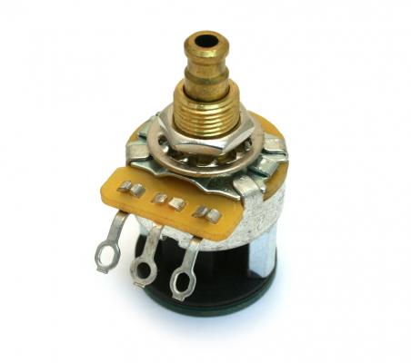 006-1263-049 (1) Genuine Fender 500k Long Solid Shaft S-1 Guitar Switch Pot 0061263049