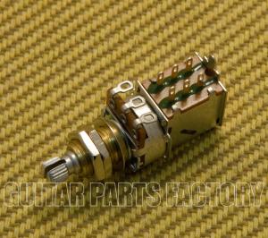 WD250PP-US WD 250K Ohm Pot Push/Pull for Single Coil Pickups