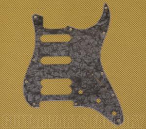 099-2146-000 Fender Strat H/S/S Black Pearl Pickguard Ultra Series 11-Hole 4 Ply 0992146000