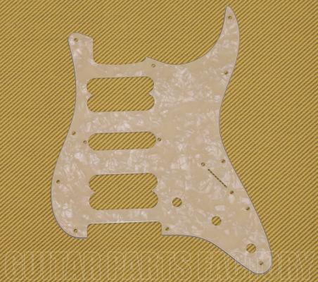099-2230-000 Genuine Fender H-S-H White Pearloid Strat Statocaster Humbucker Pickguard 0992230000